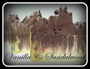Vanilla and Sandalwood soaps